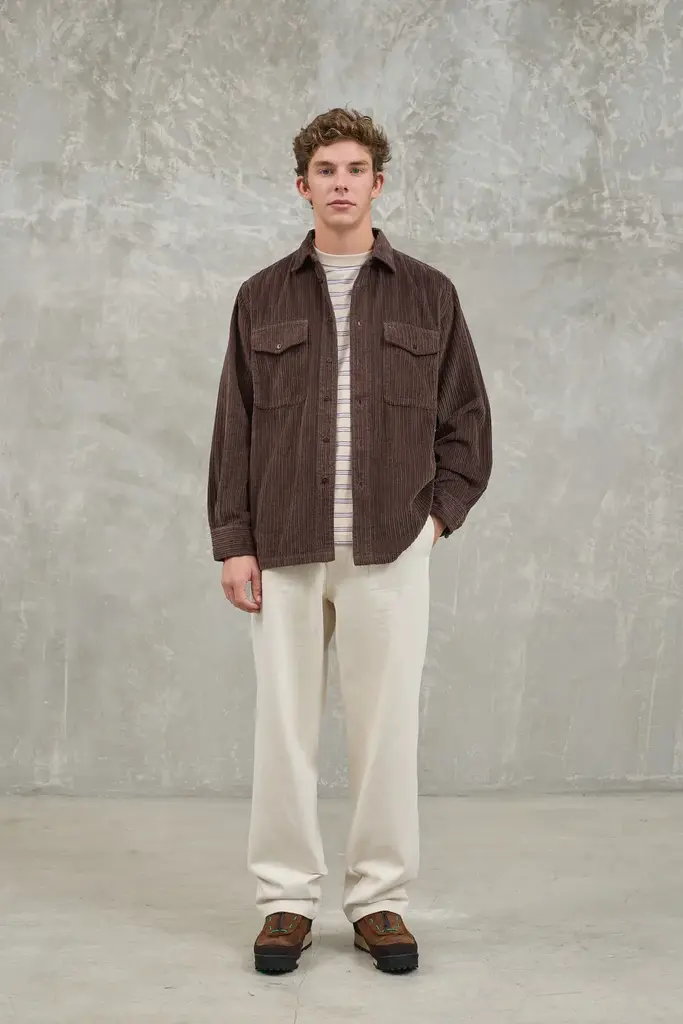 La Paz Aguiar overshirt brown