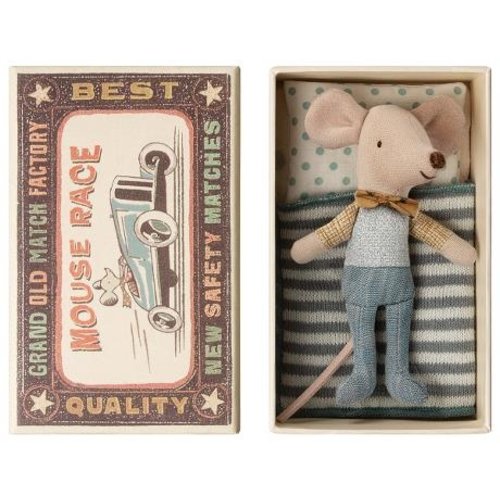 Maileg Little Brother Mouse in Box Maileg Little Brother Mouse in Box
