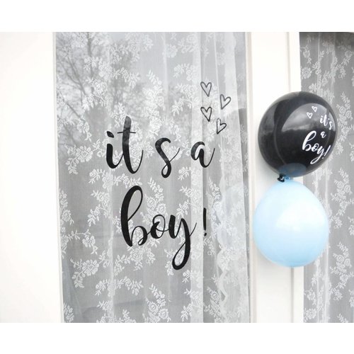 SuzyB Geboortesticker it's a boy SuzyB Geboortesticker it's a boy