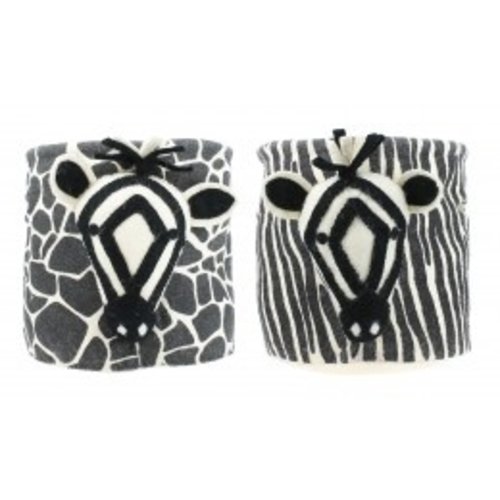 Fiona Walker Opbergmandje Zebra Fiona Walker Opbergmandje Zebra