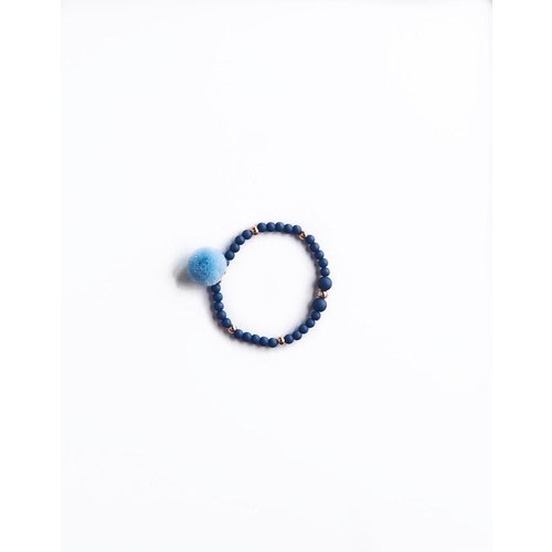 NJOOY Armbandje staalblauw NJOOY Armbandje staalblauw