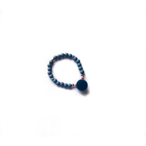NJOOY Armbandje staalblauw NJOOY Armbandje staalblauw