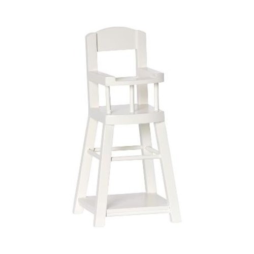 Maileg High Chair for micro off white Maileg High Chair for micro off white