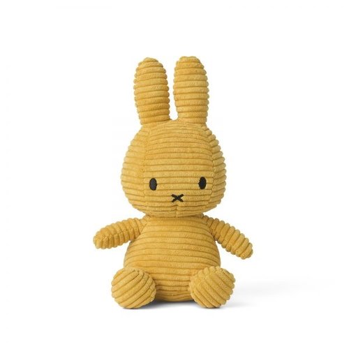 Nijntje Miffy Miffy Corduroy Yellow 23cm Nijntje Miffy Miffy Corduroy Yellow 23cm