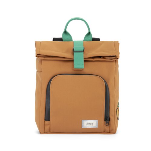 DUSQ Mini Bag Canvas Cognac DUSQ Mini Bag Canvas Cognac