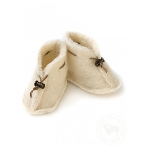 ALWERO Slofjes Emo Wool Natural ALWERO Slofjes Emo Wool Natural