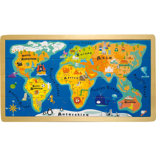 Smallfoot Houten wereld puzzel Smallfoot Houten wereld puzzel