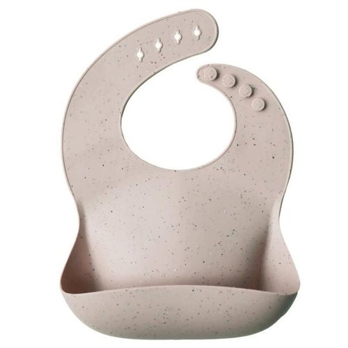 Mushie Silicone Baby Bib (Shifting Sand terrazzo) Mushie Silicone Baby Bib (Shifting Sand terrazzo)