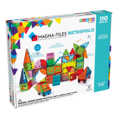 Magna Tiles MagnaTiles Metropolis 110 stuks Magna Tiles MagnaTiles Metropolis 110 stuks