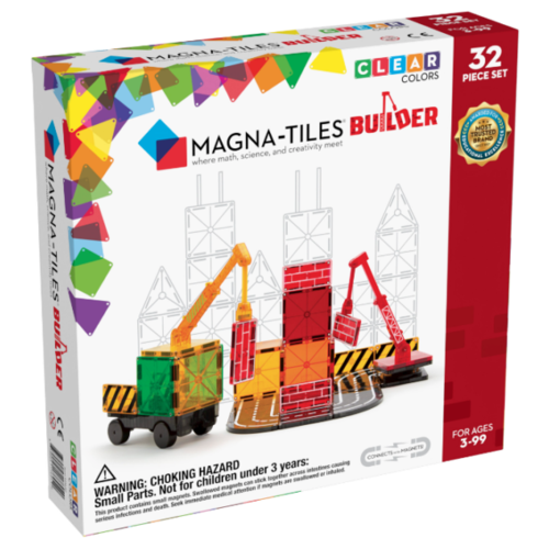 Magna Tiles MagnaTiles Builder 32 stuk Magna Tiles MagnaTiles Builder 32 stuk
