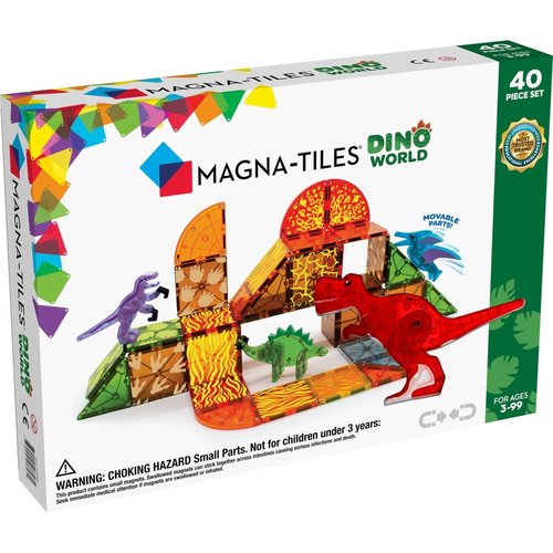 Magna Tiles Dino World 40 piece set Magna Tiles Dino World 40 piece set