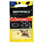 SPRO Matte Black Splitring