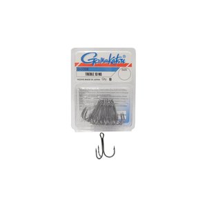 GAMAKATSU 13NS Treble Hook Black