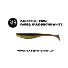 JigFreak Zander-HU 13cm Dark-Brown-White