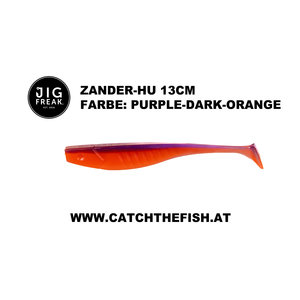 JigFreak Zander-HU 13cm Purple-Dark-Orange