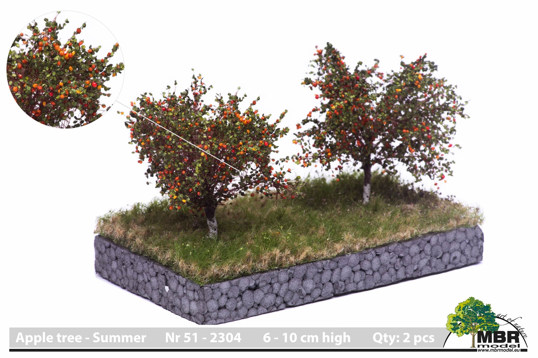 MBR model 2 x appelbomen met appels