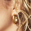 SMOOTH HOOPS GOLD