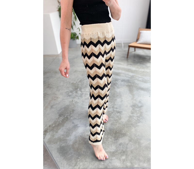 ZIGZAG PANTS one size