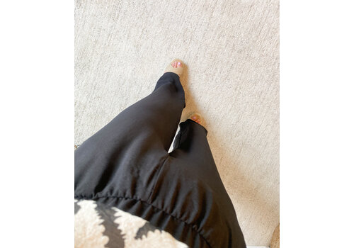 BLACK FLORE PANTS