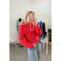 RED ROSIE KNIT one size