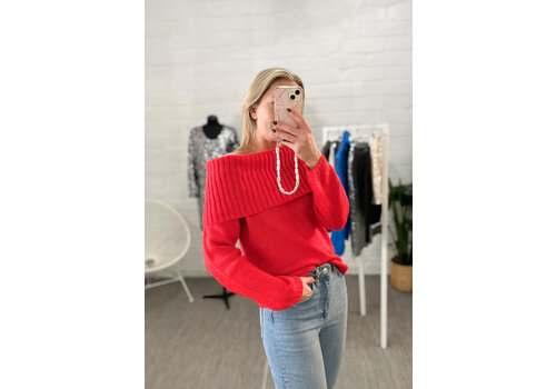 RED ROSIE KNIT one size