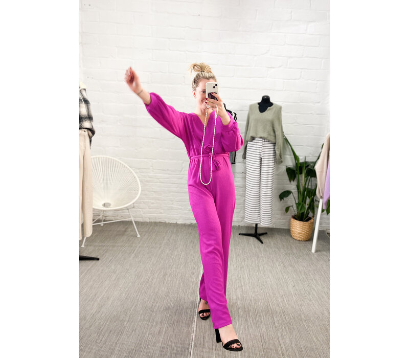PINK ON TOP JUMPSUIT