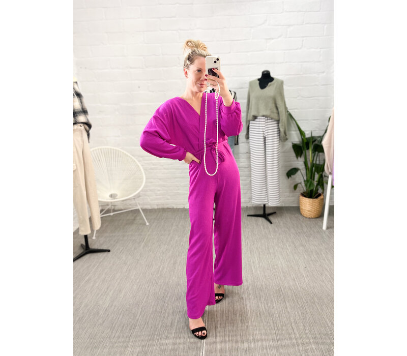 PINK ON TOP JUMPSUIT