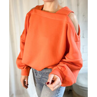 ORANGE EVI SWEATER