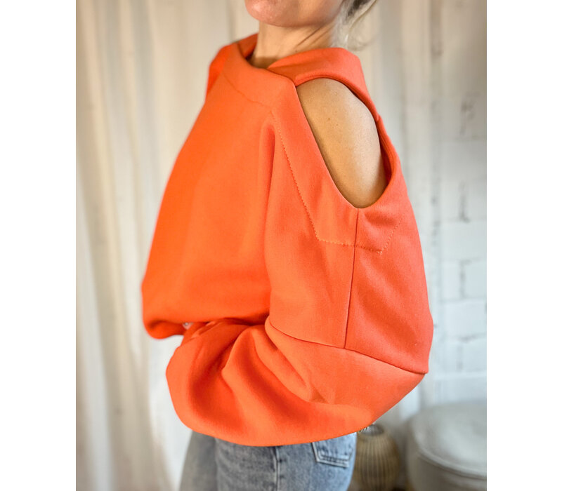 ORANGE EVI SWEATER