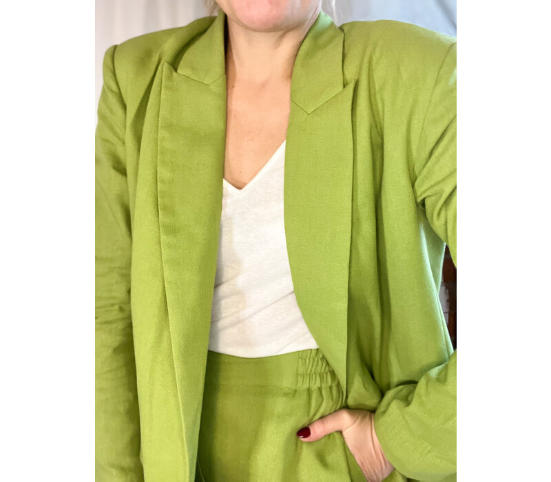 GREEN SUIT BLAZER