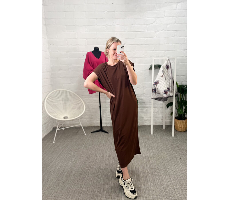 CHOCOLAT RIB DRESS