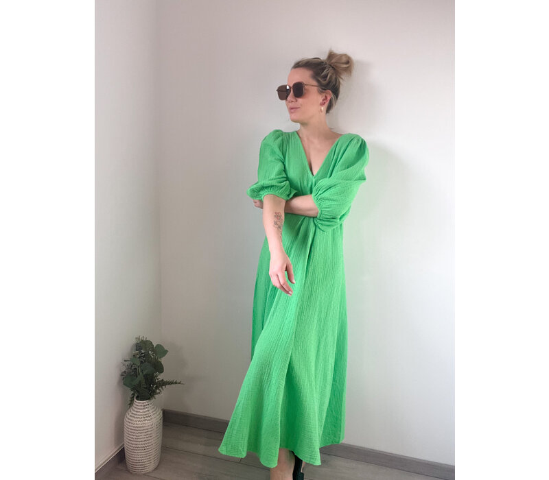 BILLIE DRESS GREEN one size