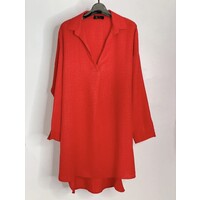 RED JANIE DRESS one size