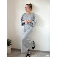 GREY SWEATER SKIRT