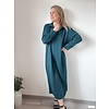 CONNIE PETROL DRESS one size
