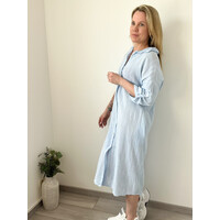 LIGHT BLUE JAMIE DRESS One size