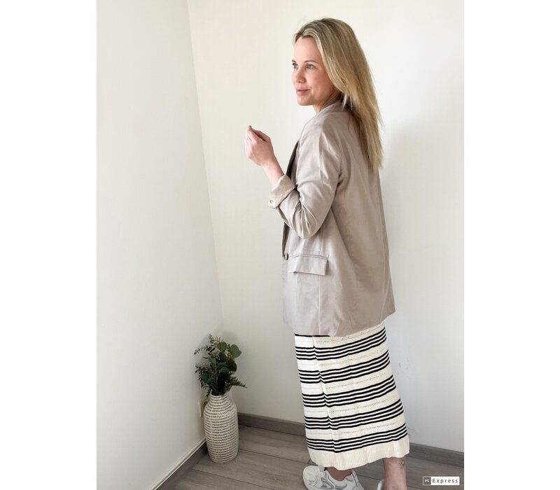 YASMINE STRIPE DRESS one size