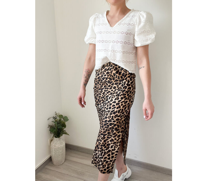 SILK LEO SKIRT