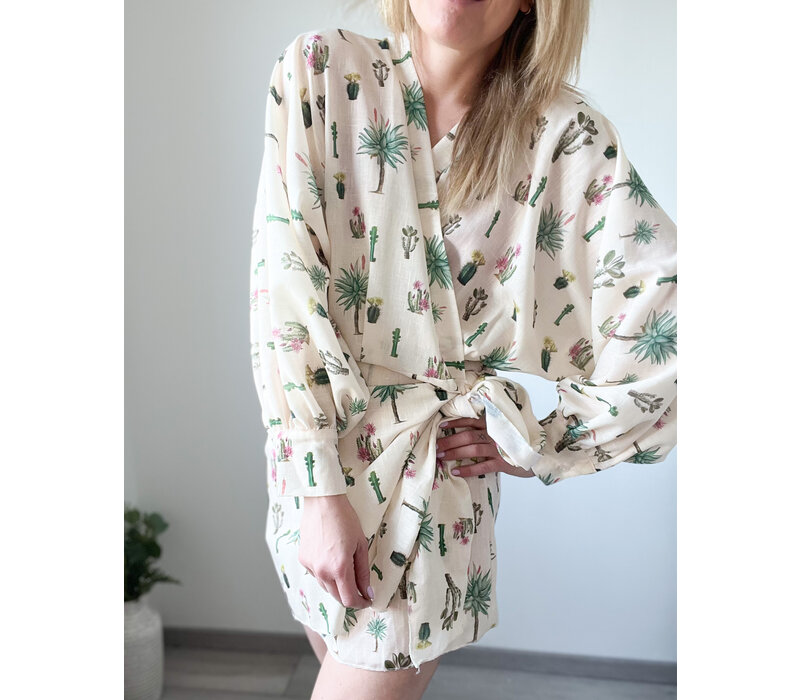 SOPHIA PALMTREE DRESS