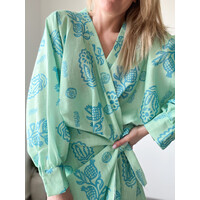 SOPHIA GREEN DRESS One size