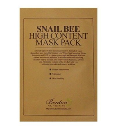 Snail Bee High Content Mask Pack - 20g