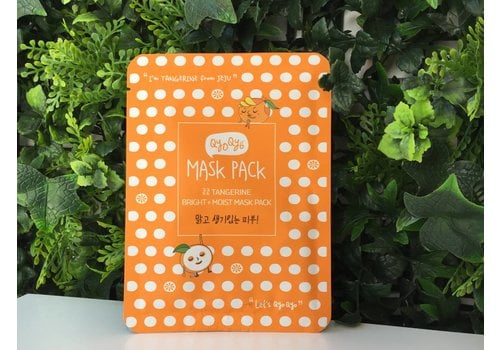 Qyo Qyo Tangerine Bright + Moist Mask Pack