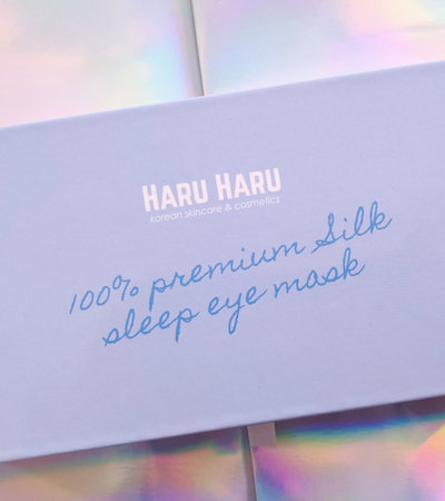 100% Premium Silk Sleep Eye Mask + Box