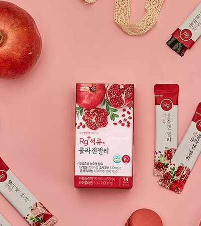 Pomegranate Collagen Jelly (Box) - 14 Sticks/280g