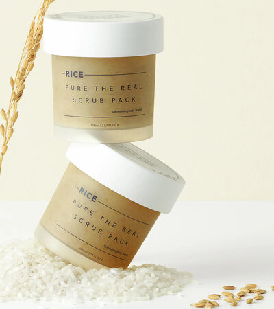 Rice Pure The Real Scrub Pack - 100ml