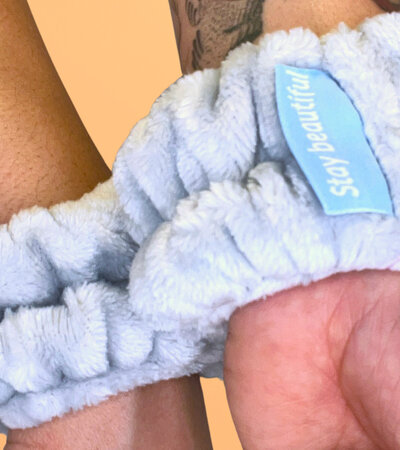 Face Wash Wrist Band - 1 paar met etui