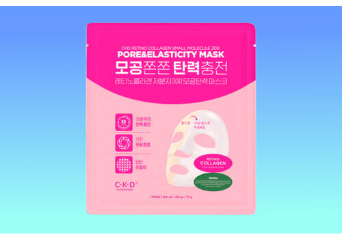 CKD-Guaranteed Retino Collagen Small Molecule 300 Pore & Elasticity Mask