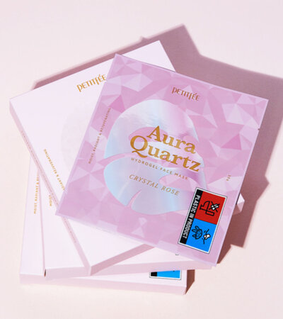 Aura Quartz Hydrogel Face Mask Crystal Rose - 30g