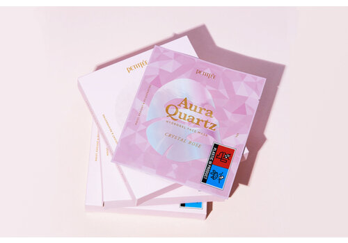 Petitfee Aura Quartz Hydrogel Face Mask Crystal Rose