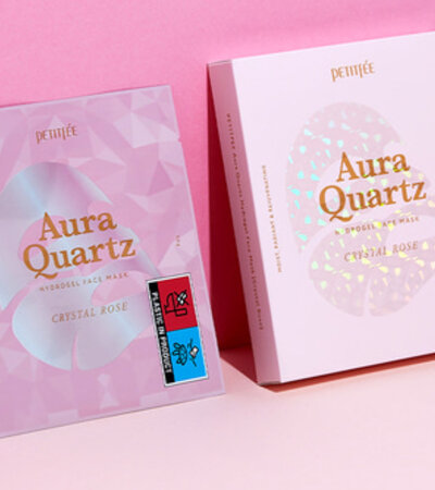 Aura Quartz Hydrogel Face Mask Crystal Rose - 30g